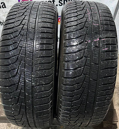 Шини б/у 215/60 R16 HANKOOK Winter Icept evo 2, зимові, фото 1