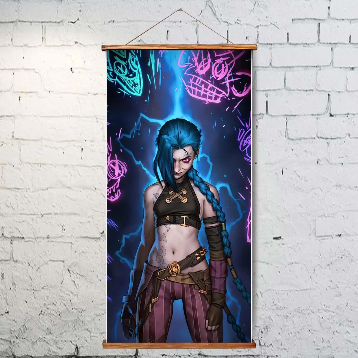 Гобелен Джінкс - Аркейн Ліга Легенд | Jinx - Arcane League of legend