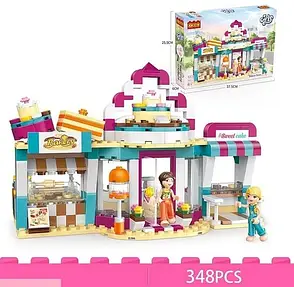 Конструктор для дівчаток Girls 4574 "Кафе-Магазин з тістечками", фото 4