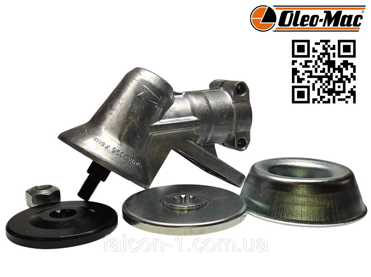 Редуктор Oleo-Mac Sparta 38 44 380 381 420 440 530 740 741 Efco Stark 38 440 конічна передача на бензокосу Олео 61250287 61040133