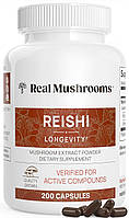 Real Mushrooms Reishi / Рейші органік 200 капсул