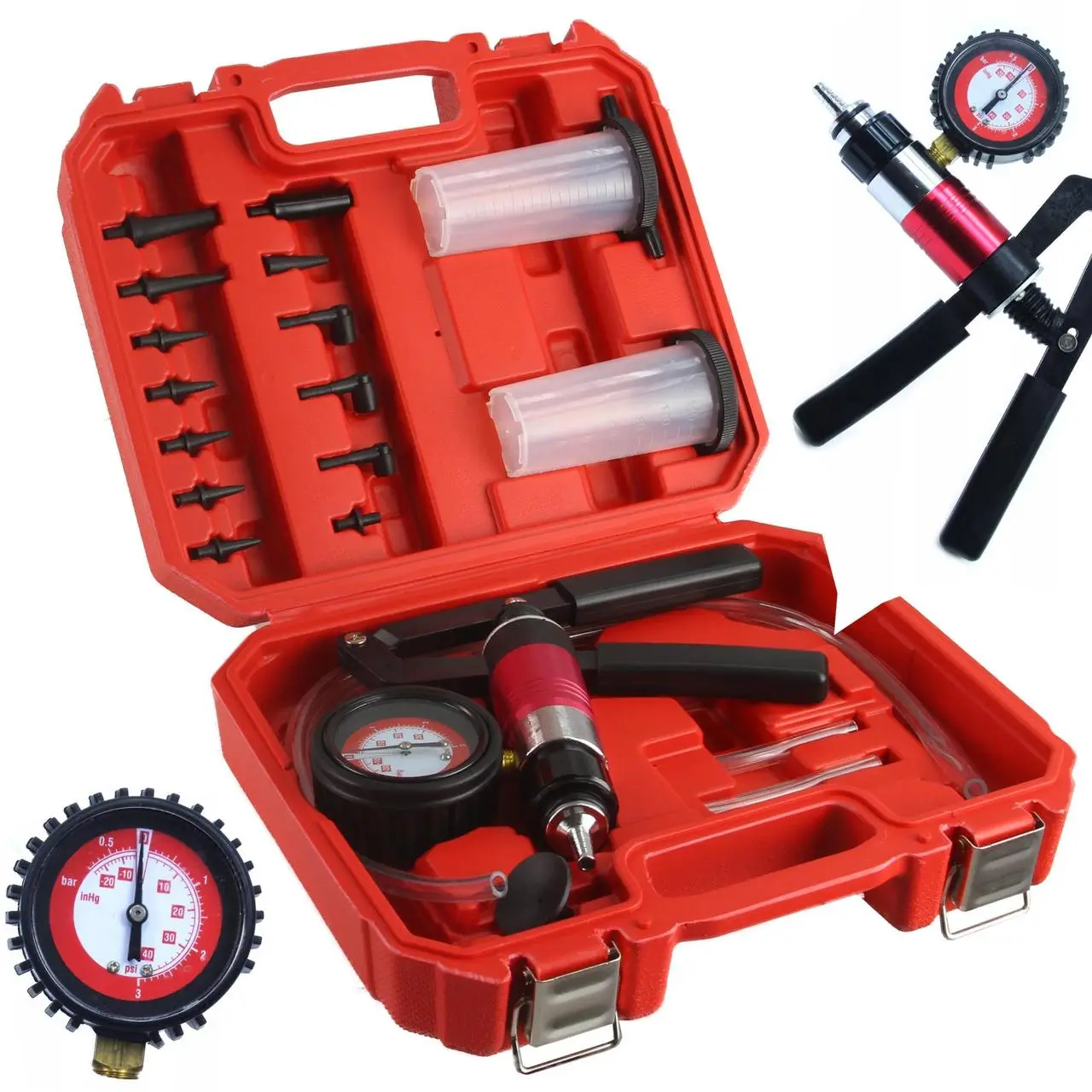 Насос вакуумний ручний для прокачування різних систем MAR-POL M57698, фото 1