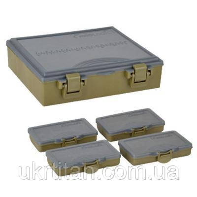 Оригінал! Коробка рибалки Prologic Tackle Organizer S 1+4 BoxSystem (23.5x20x6cm) (1846.09.00) - Вища Якість!