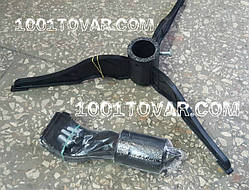 Тренога - підставка для Новорічної ялинки пластикова, розбірна (чорна)