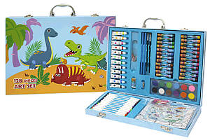 Набір для творчості 128 предметів Динозаври ООПТ