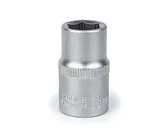 Насадка торцева шестигранна 13 mm, 1/2"", CrV