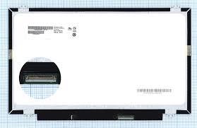 Матриця для ноутбука 14.0 Led Slim 1920x1080, 30pin(eDP) IPS роз'єм праворуч внизу (вертикальні вушка) стан B