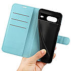 Чохол-книжка Litchie Wallet для Google Pixel 8 Light Blue, фото 5