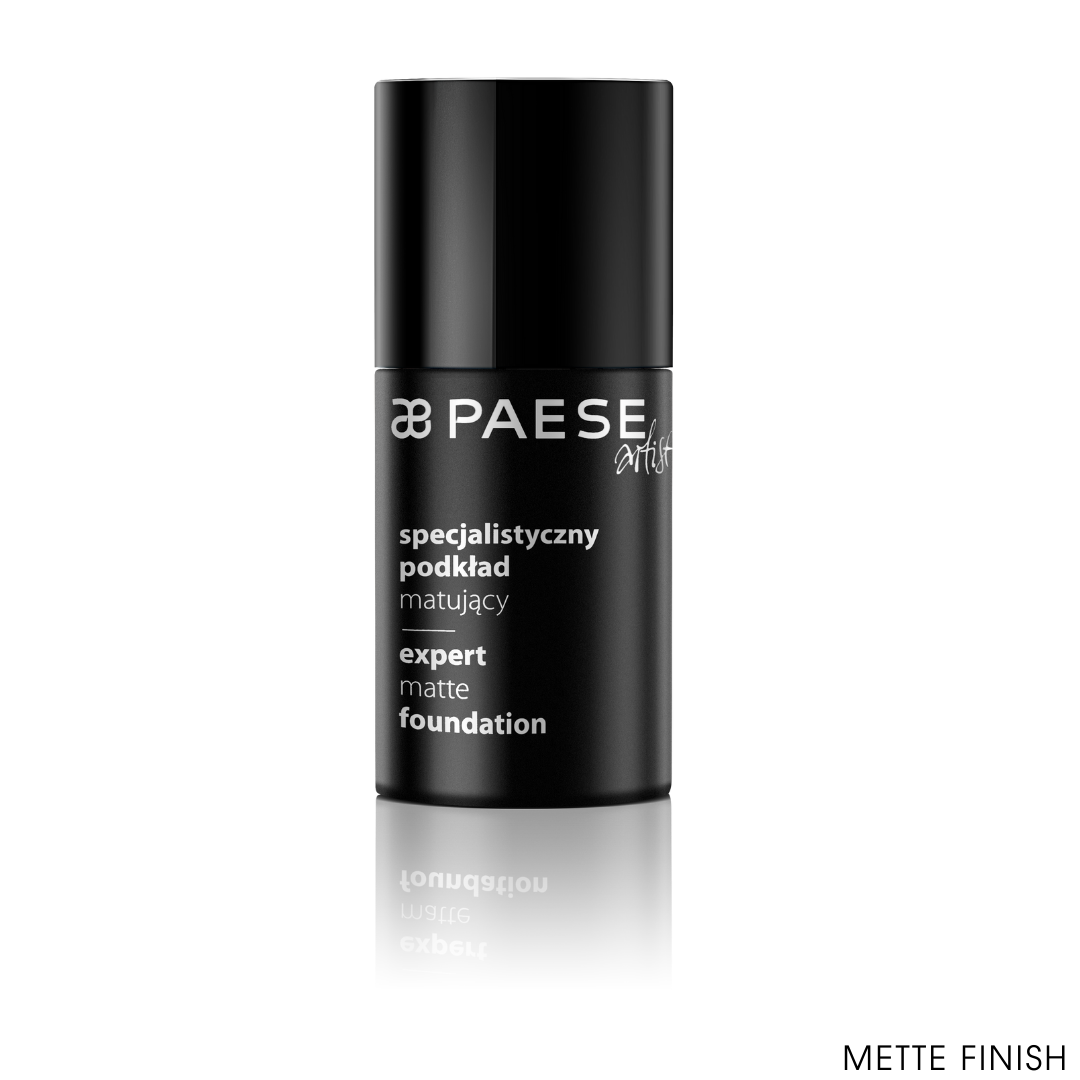 Тональний крем Мус матуючий для жирної шкіри Matt Expert Paese 30ml (502-W) natural beige