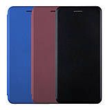 Чохол-книжка шкіра для Xiaomi Redmi Note 13 4G Колір Bordo, фото 2