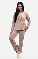 Жіночі велюрові піжами