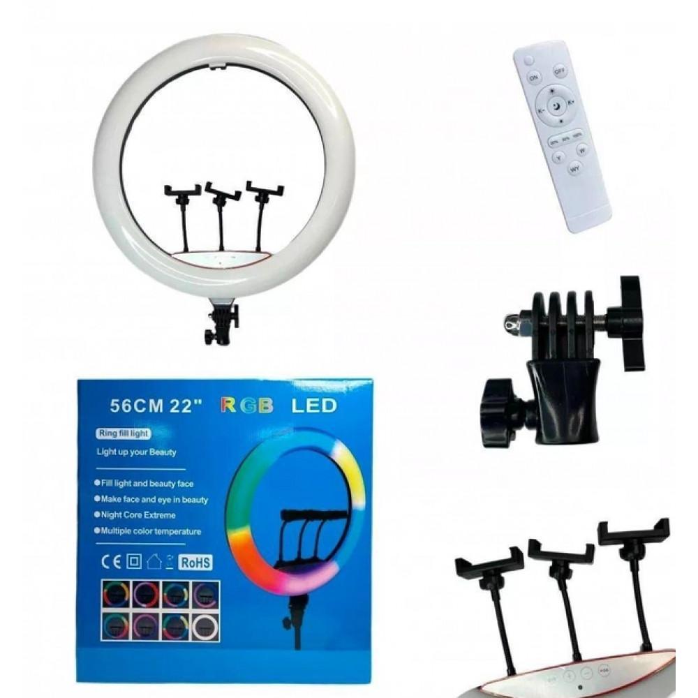 Лампа кільцева RGB LED (56 cm) RD-56
