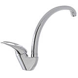 Змішувач для кухні високий Haiba Luxor 011 (HB0239) Хайба Люксор, фото 4