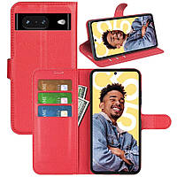 Чохол-книжка Litchie Wallet для Google Pixel 8 Red