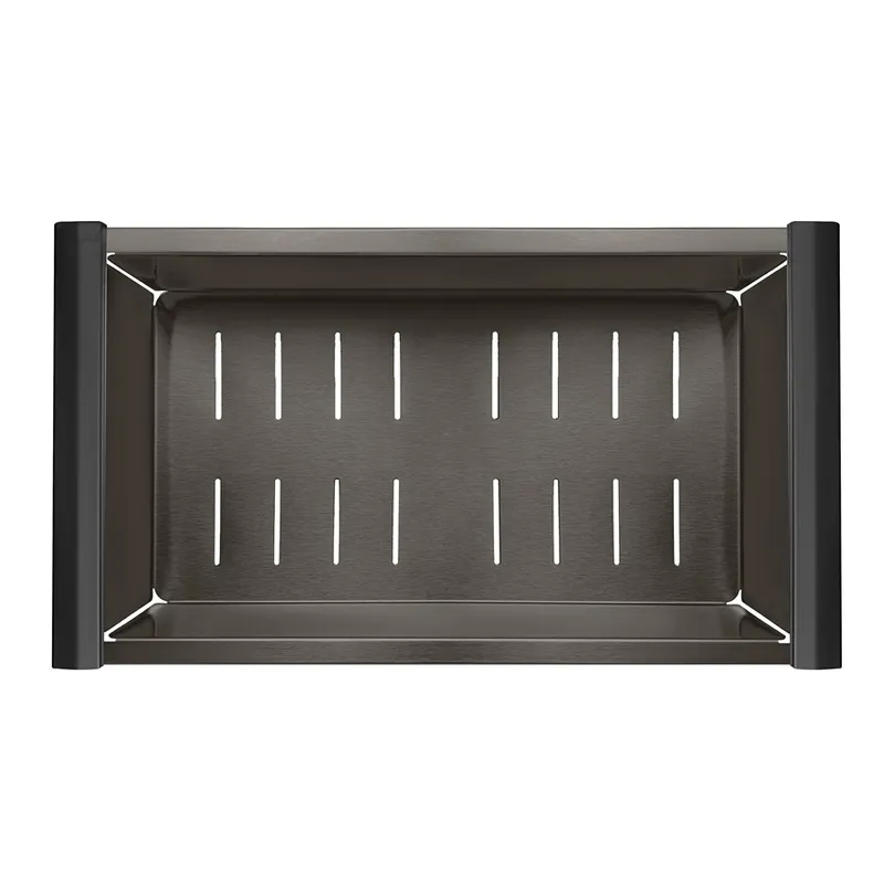 Сушарка для посуду Mixxus BAS-03 NANO-BLACK 420мм з нерж. сталі (колір графіт) (MX1950), фото 1