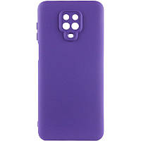 Чохол TPU GETMAN Liquid Silk Full Camera для Xiaomi Redmi Note 9s / Note 9 Pro / Note 9 Pro Max Фіолетовий / Ultra Violet