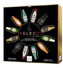 Цукерки з Чорного Шоколаду Пляшечки з Лікером Liqueurs Selection Abtey 155 г Франція
