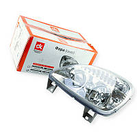 Фара ГАЗ 3302, 2217, 2752 права новий зразок (4 блоки) вбудовані LED ходові вогні DK