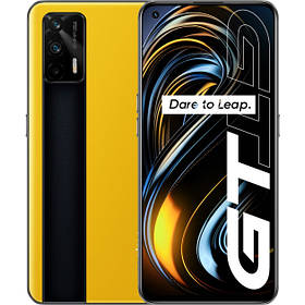 Б/В Мобильный телефон Realme GT 5G 8/128GB Yellow потужний смартфон із Snapdragon 888 та AMOLED-дисплеєм