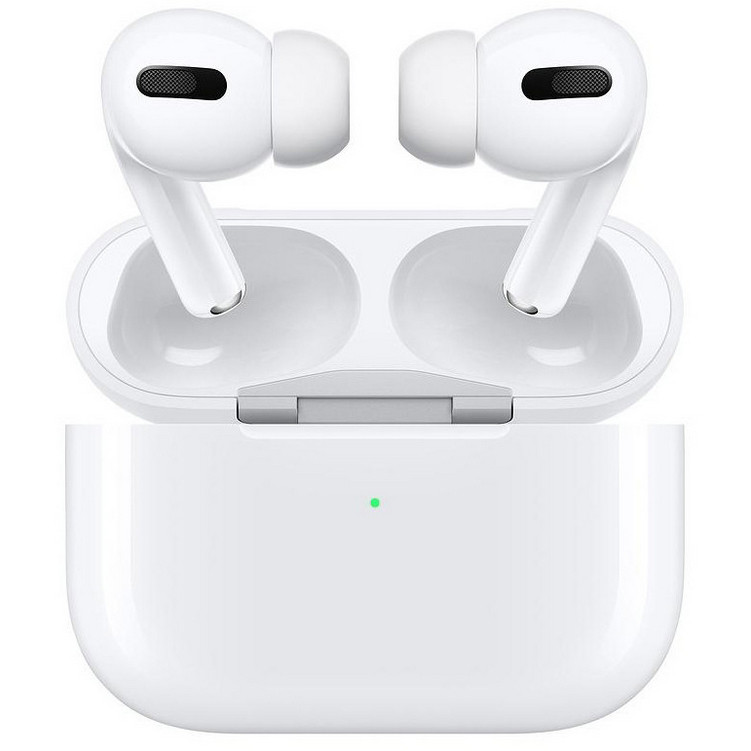 Б/В Бездротові навушники Apple AirPods Pro (MWP22), навушники з шумопоглинанням Apple AirPods Pro
