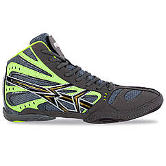 Борцовки GFX Fight Gear 907 розмір 36 Grey-Green
