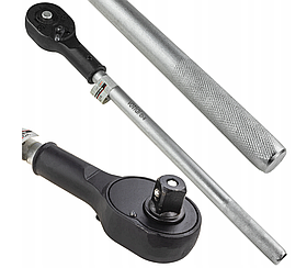 Тріскачка 3/4″ з накаткою довга 510 мм 24 зубці CR-V Vorfal V08791