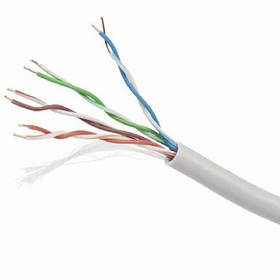 Мережевий телекомунікаційний кабель CAT6, одножильна, мідь, AWG24, 305 м Cablexpert UPC-6004SE-SO - MegaLavka