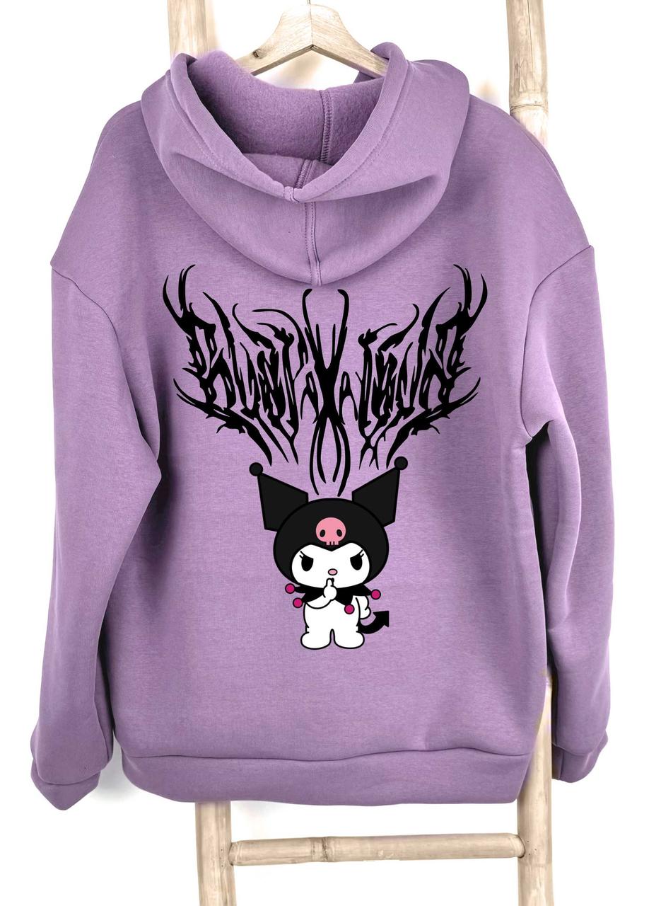 Толстовки для дівчаток «Куромі» принт на спині, фото 1