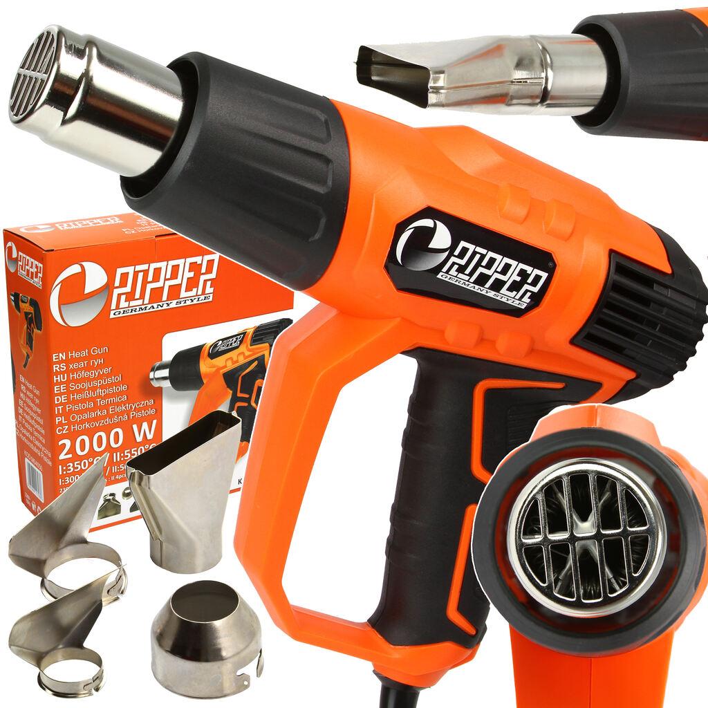 Фен будівельний Mar-Pol RIPPER M04050 1000 / 2000 Вт 550 °C