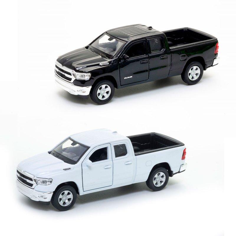 Автомодель - RAM 1500 2019 (білий, чорний) інерція 250385W