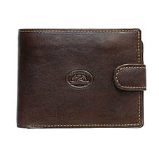 Портмоне на застібці горизонтальне шкіряне Tony Perotti Italico 2117 Коричневий, фото 2