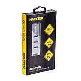 Адаптер з Type-C на Gigabit Ethernet, 3 Ports USB 3.0, 1000 Mbps Maxxter NECH-3P-02 - MegaLavka, фото 3