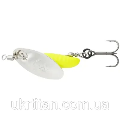 Оригінал! Блешня Savage Gear Grub Spinners 2 5.8g Silver Yellow (1854.45.01) — Вища якість!