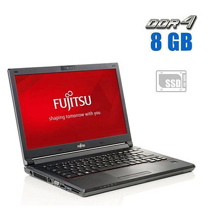 Ноутбук Fujitsu Lifebook E548/ 14" (1920x1080)/ Core i5-8350U/ 8 GB RAM/ 120 GB SSD/ HD 620, фото 1