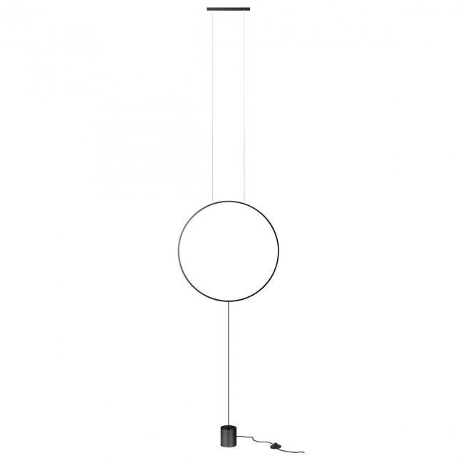 Люстра/торшер Redo SLICK SU/LAMP RD LED 19W 3000K SBK (4.1.2) 01-2197