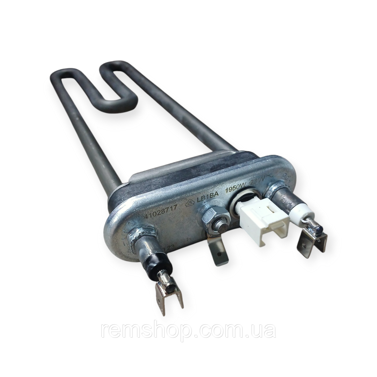 Тен 1950W Thermowatt для пральной машини Bosch, Hansa, L=220 мм, з датчиком