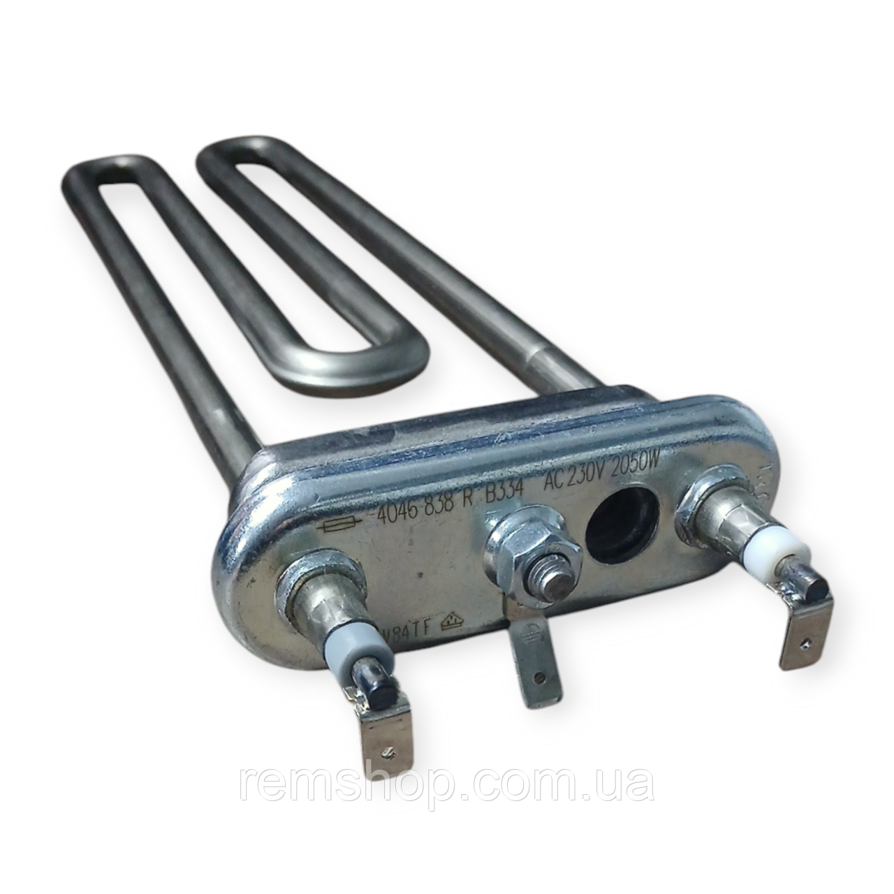 ТЕН 2050W з отвором під датчик для пральної машини Whirlpool, Gorenje 481225928919 (IRCA)