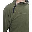 Толстовка тепла однотонна зелена XXL,XXXL, фото 7