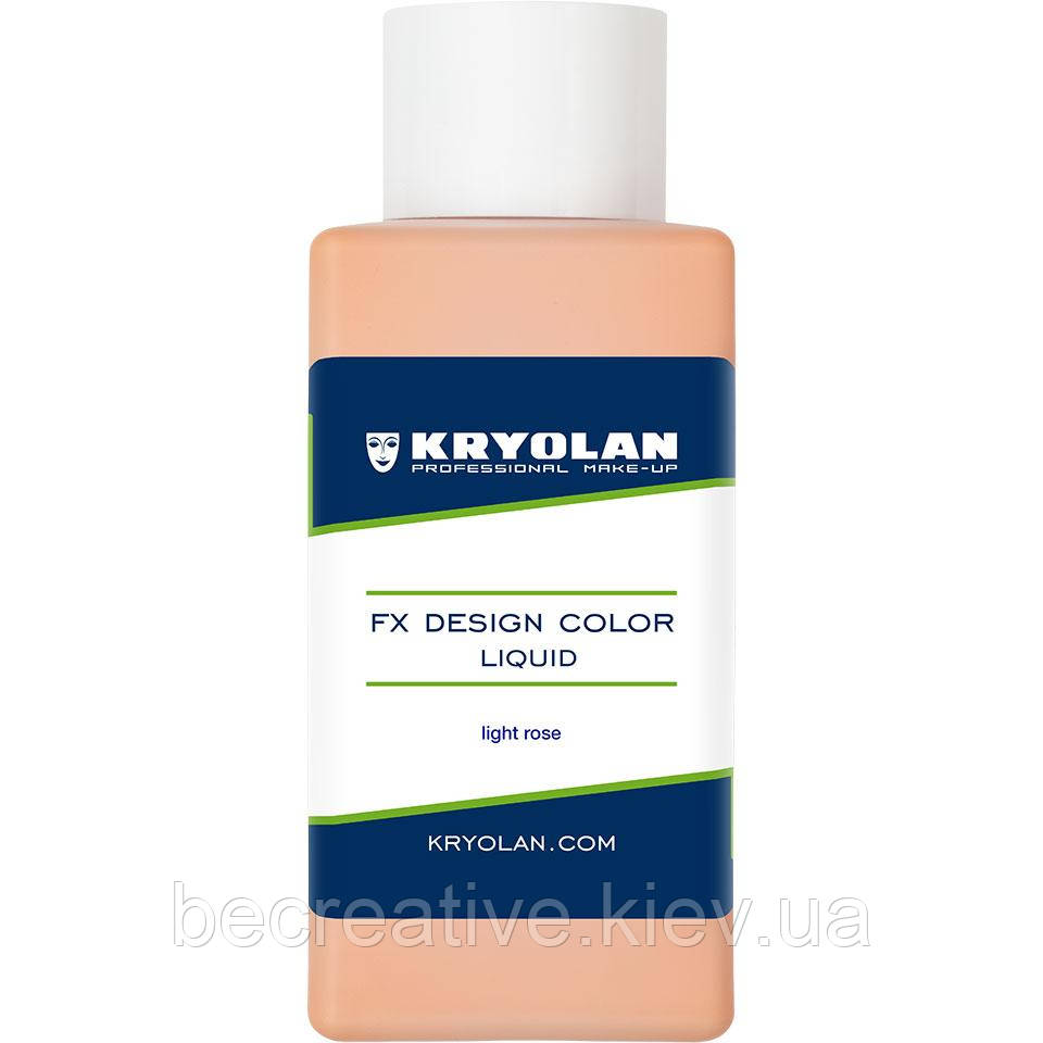 Рідкий спиртовий грим Kryolan FX Design Color Liquid, 50 мл (відтінок light rose)