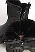 Черевики жіночі зимові чорного кольору на хутрі 195060T Безкоштовна доставка, фото 4