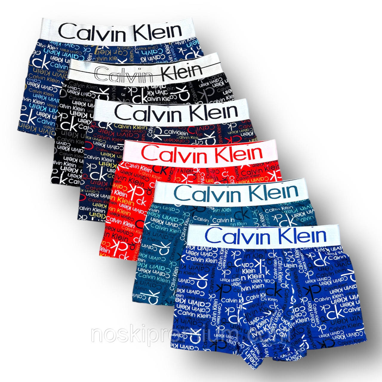 Труси чоловічі боксери бавовна Calvin Klein 05, асорті, розмір XL (48-50), 09126