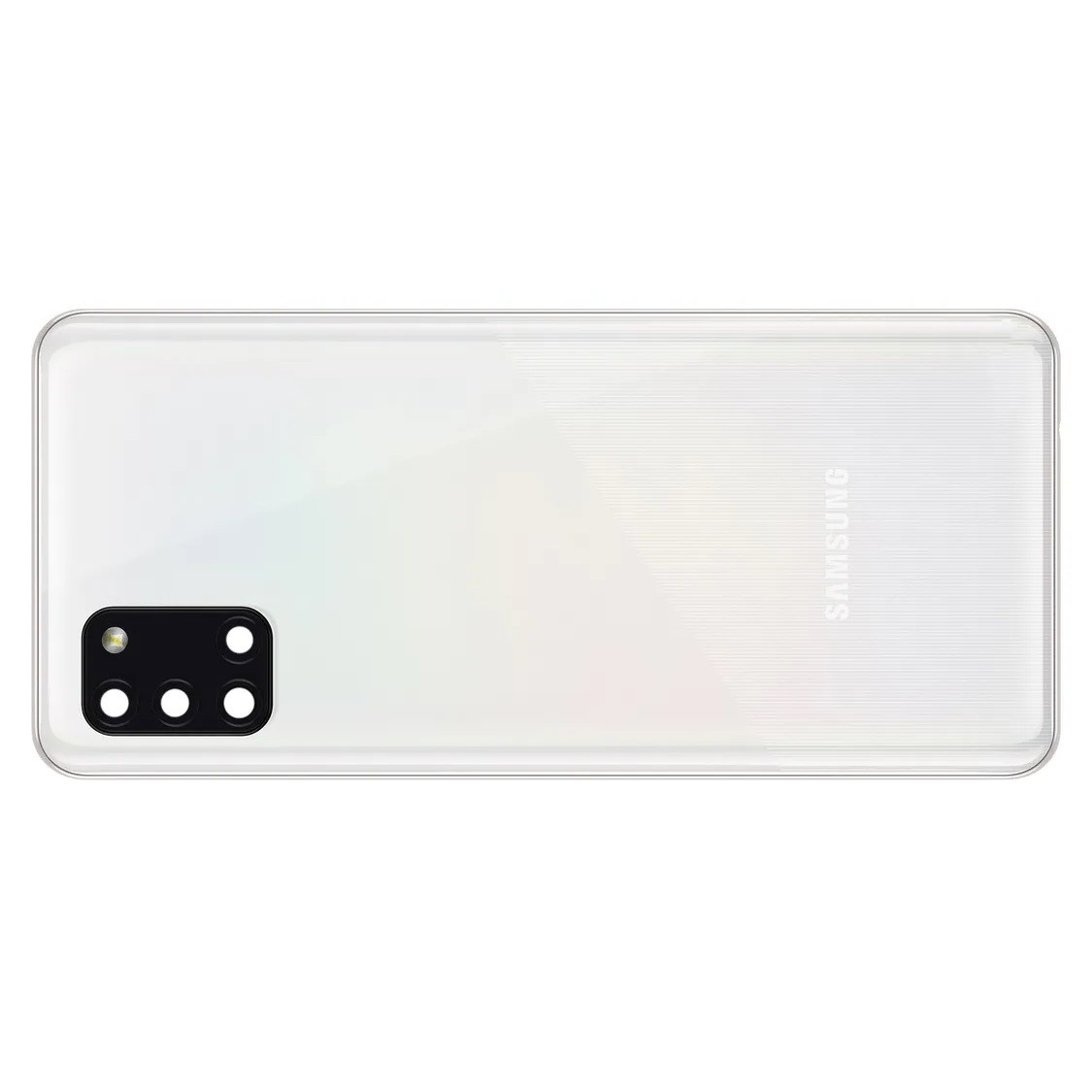 Задня панель корпусу для смартфону Samsung A315 Galaxy A31 зі склом камери, Original PRC, білий