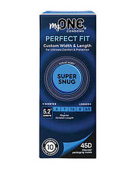 Презервативи MyONE Super Snug 10 шт., картонна коробка
