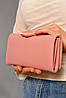 Гаманець жіночий з екошкіри рожевого кольору 193639P, фото 2