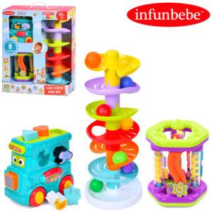 Гра Limo toy 3в1 (сортер-машинка, ролер/ролик, лабіринт), фігурки, кульки арт. PL1016-PL2053-PL9876