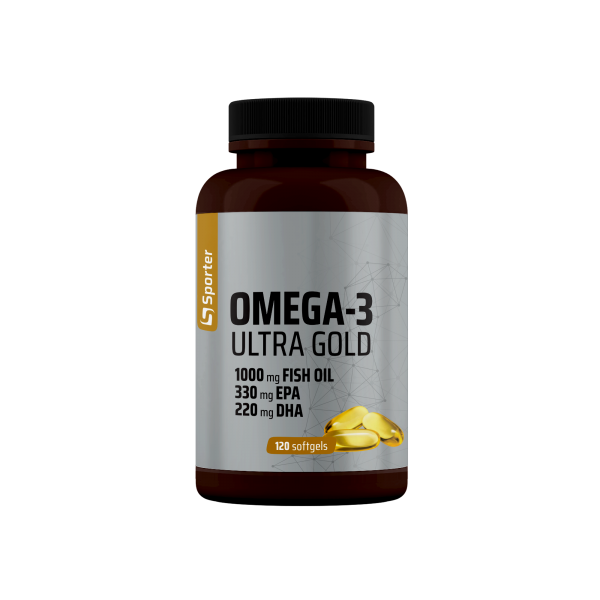 Omega-3 Ultra Gold Sporter, 120 капсул