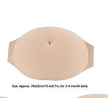 Small 3-4 мес. Паралоновий накладний живіт вагітність. Накладний живіт для імітації вагітності