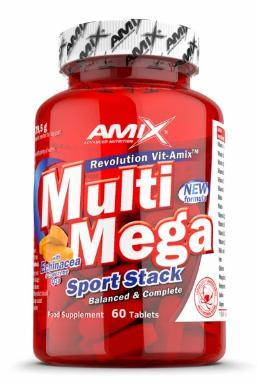 Комплекс вітамінів та мінералів AMIX™ Multi Mega Stack 60 таблеток