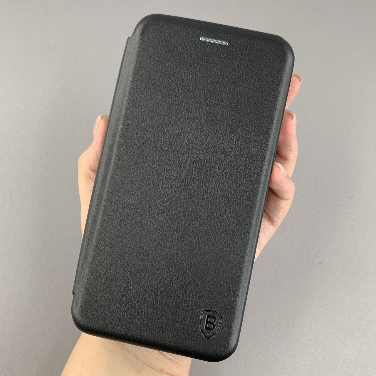 Чохол-книга для Samsung Galaxy S24 Plus книжка з підставкою на телефон самсунг с24 плюс чорна stn