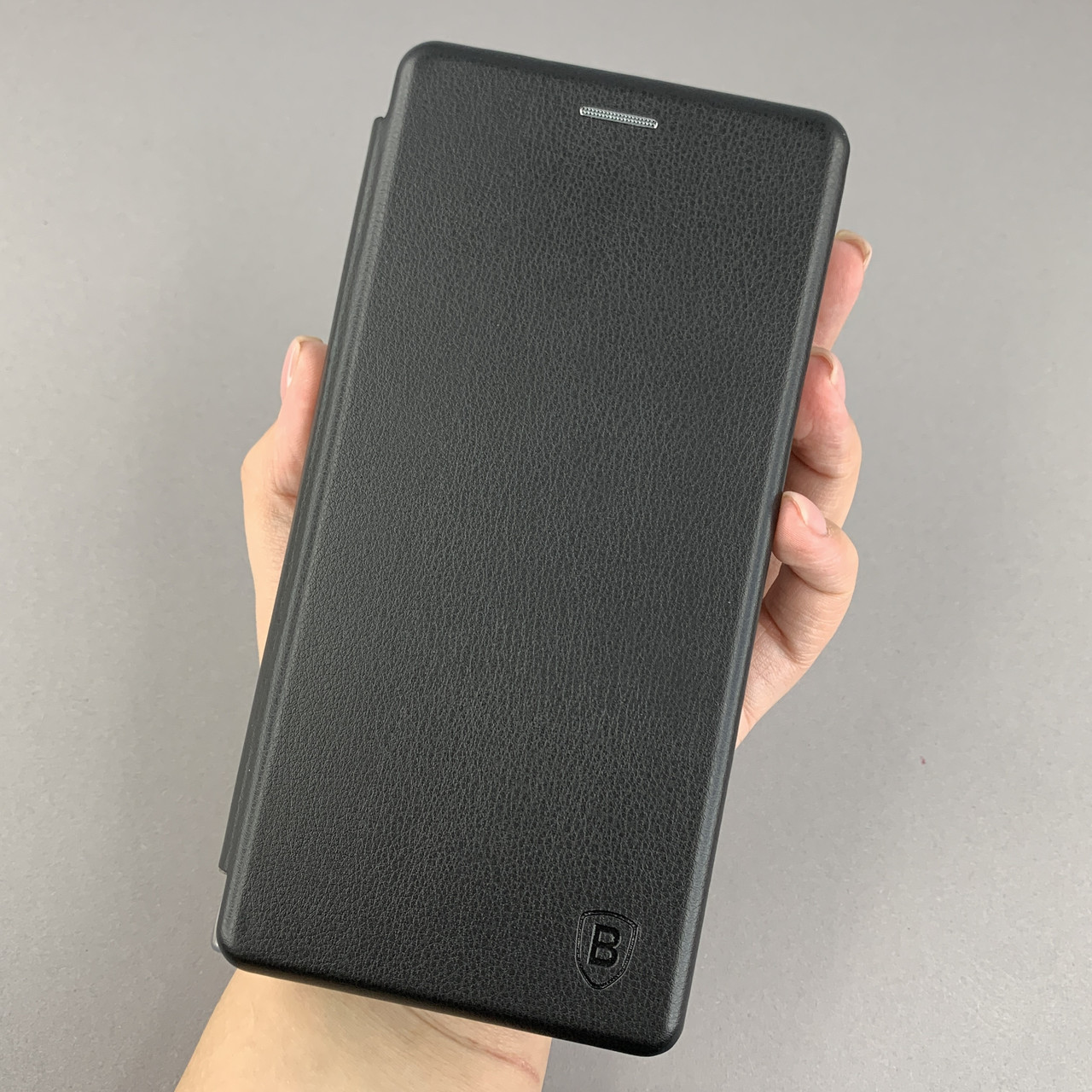 Чохол-книга для Samsung Galaxy S24 Ultra книжка з підставкою на телефон самсунг с24 ультра чорна stn